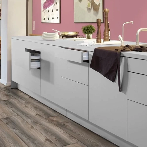 ДУБ СЕРЫЙ МАКРО ЛАМИНАТ  KRONOTEX  MAMMUT PLUS ламинат для пола